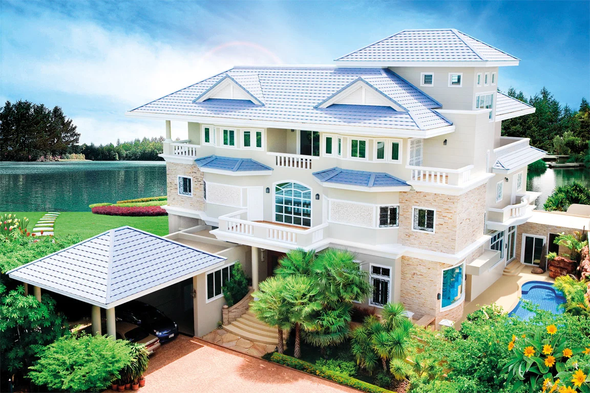 กระเบื้องหลังคาเซรามิค เอสซีจี รุ่นเอ็กซ์เซลล่า เกรซ สีไอออนนิค